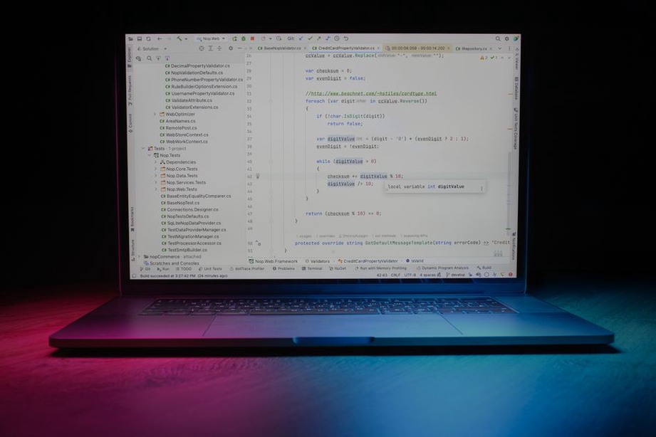 Eclipse IDE configured for Java development on a MacBook