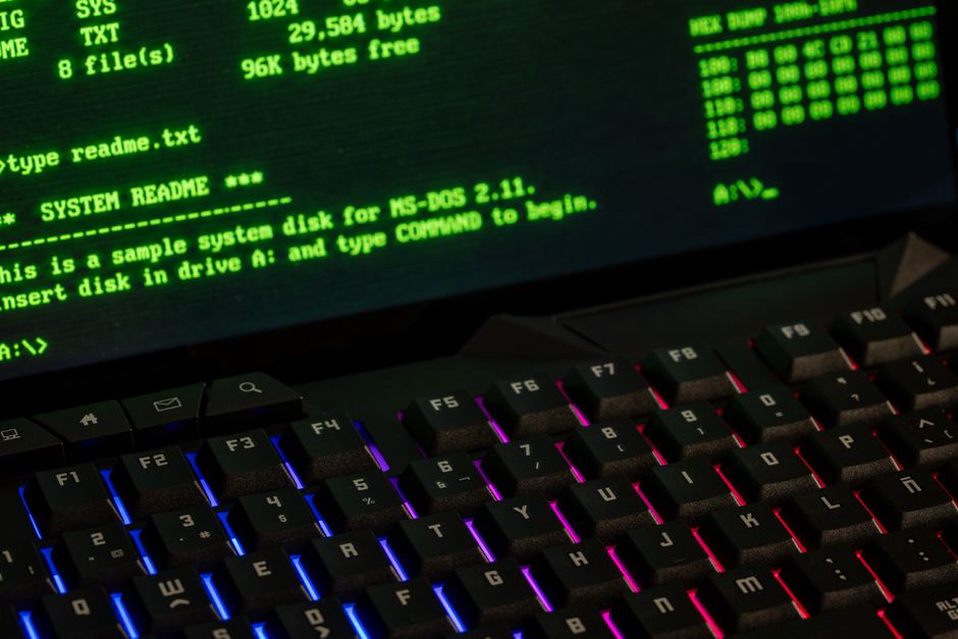 Termux command line interface with Python script output